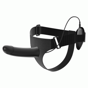Crni strap on sa gaćicama i vibracijom BW 22055 -11